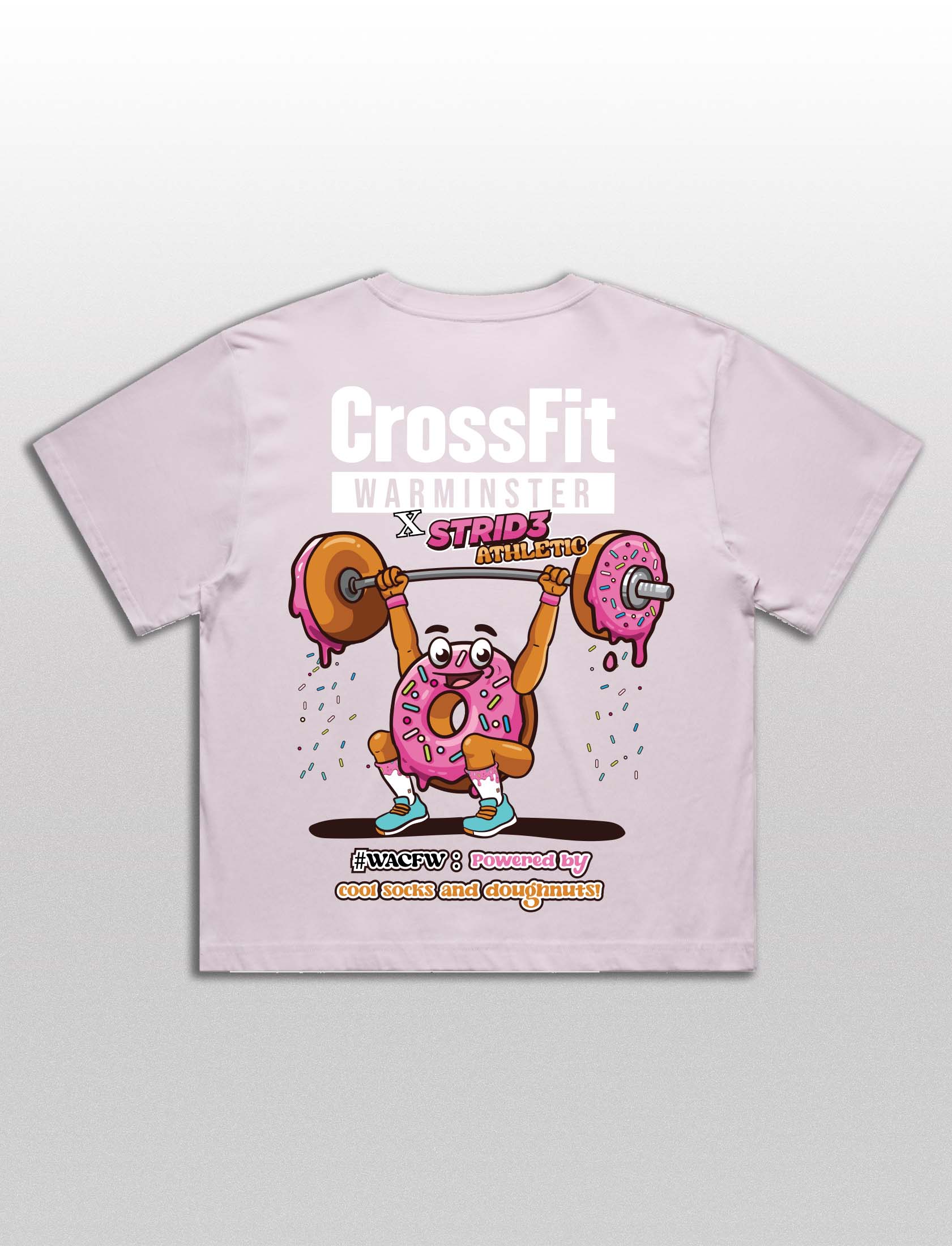 CFW X Strid3 Athletic Oversized Cropped Tee