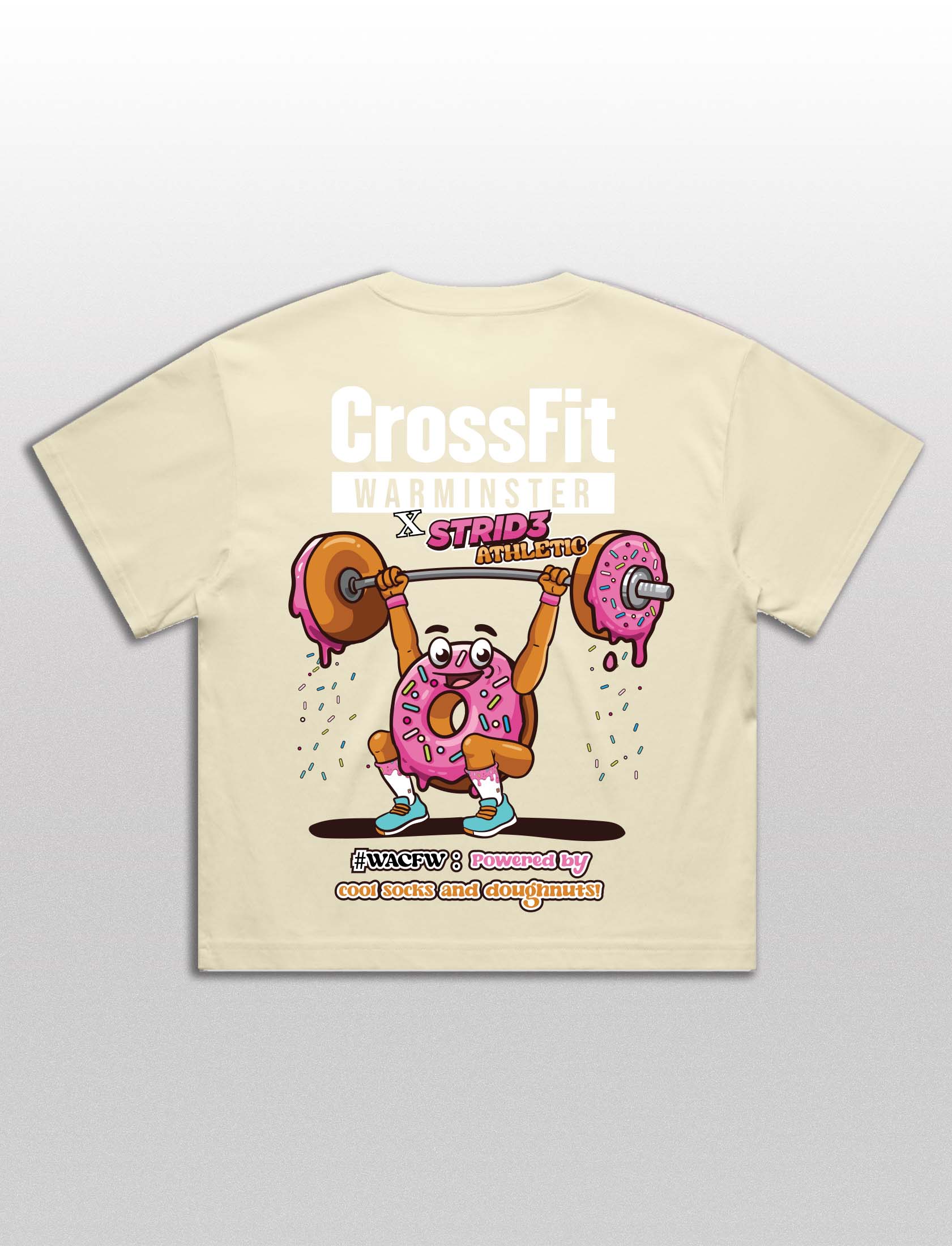 CFW X Strid3 Athletic Oversized Cropped Tee