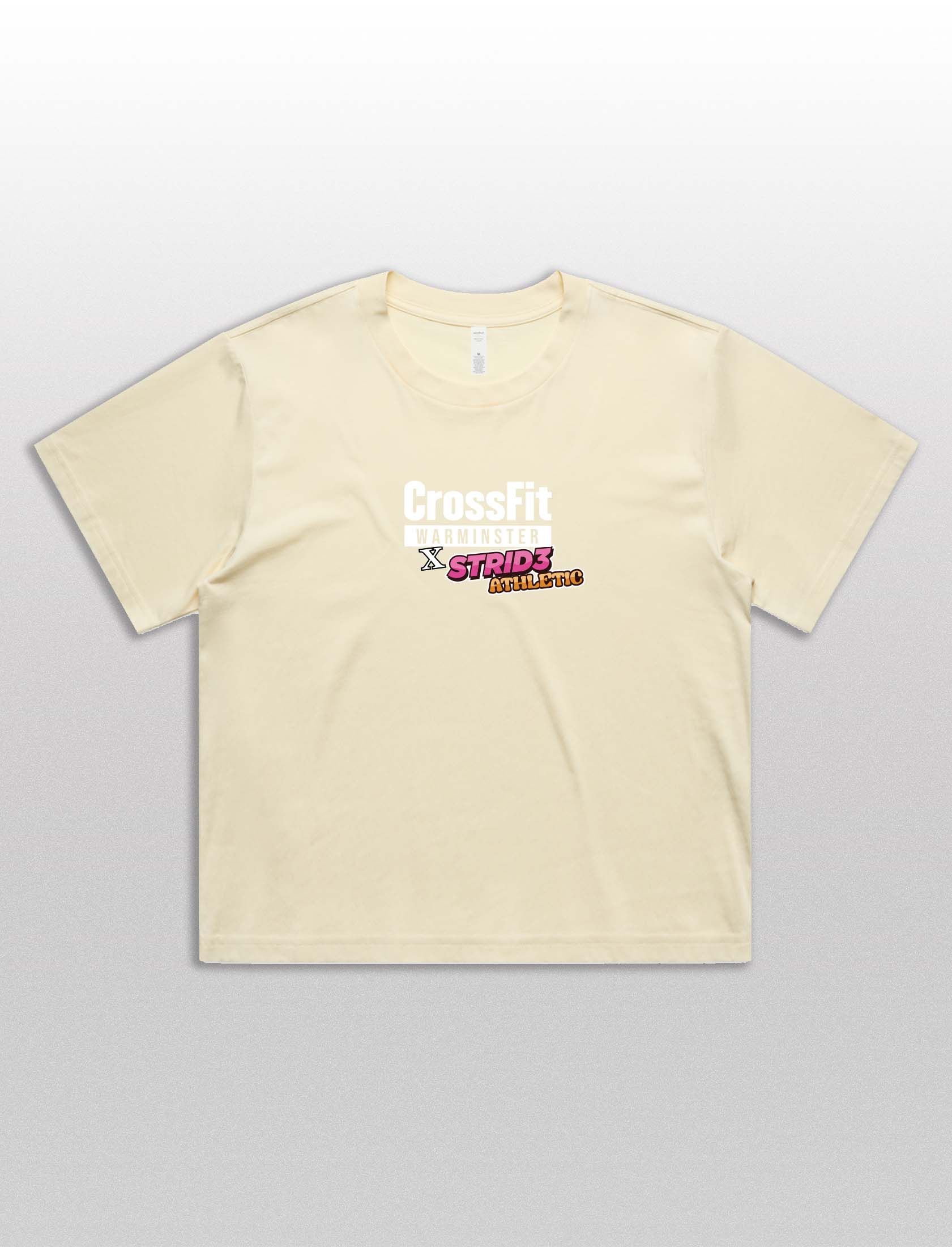 CFW X Strid3 Athletic Oversized Cropped Tee