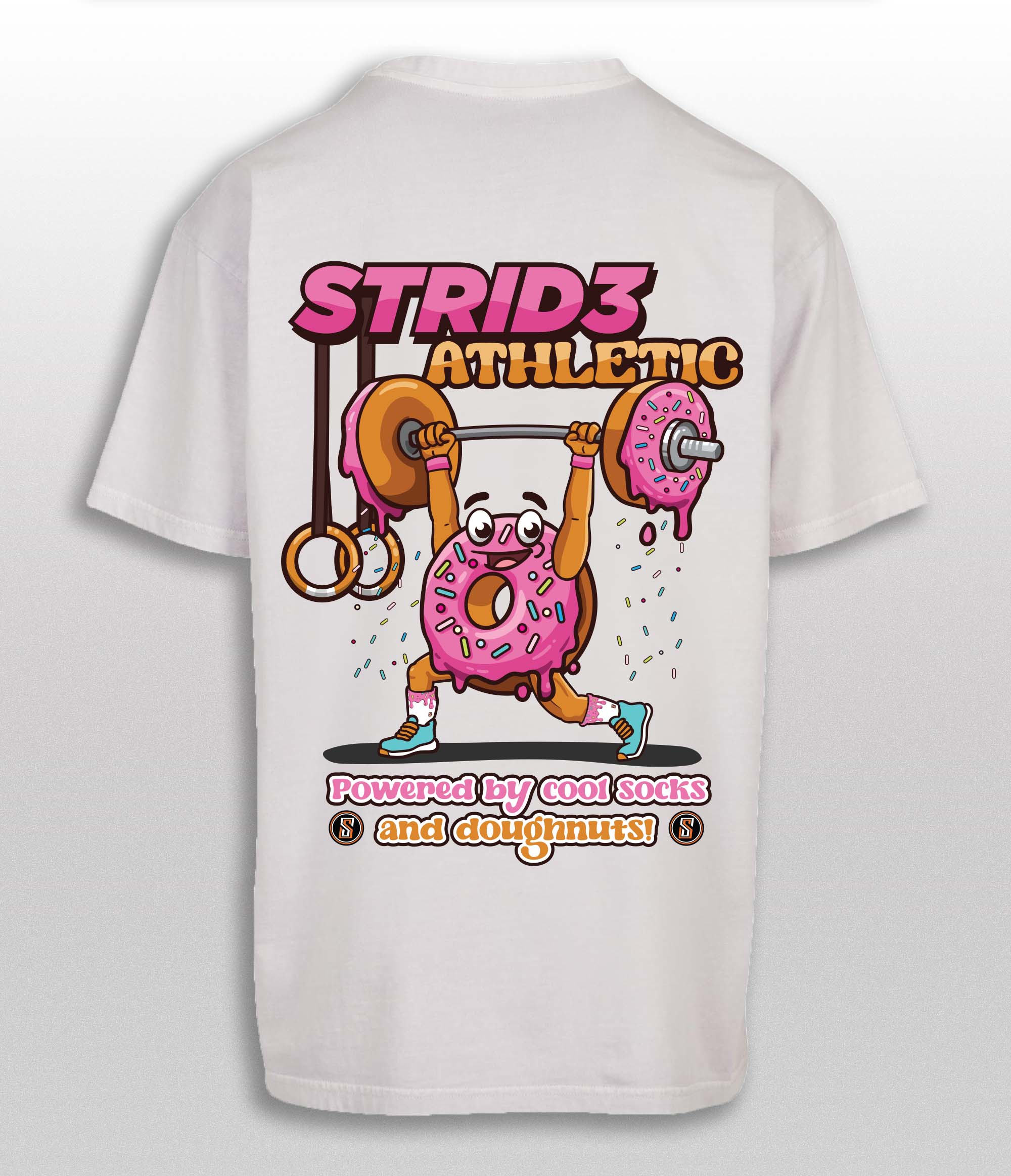 Oversized Doughnut Tee Torso Sock