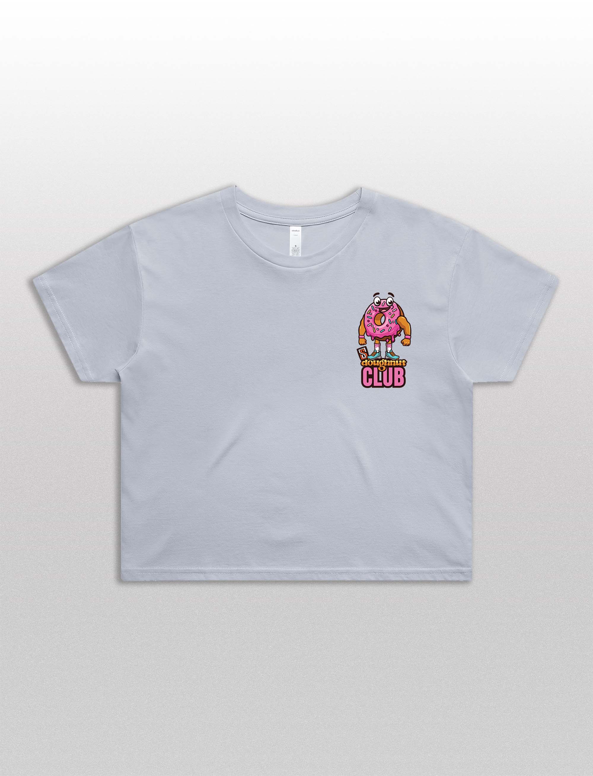 Doughnut Cropped Tee Torso Sock