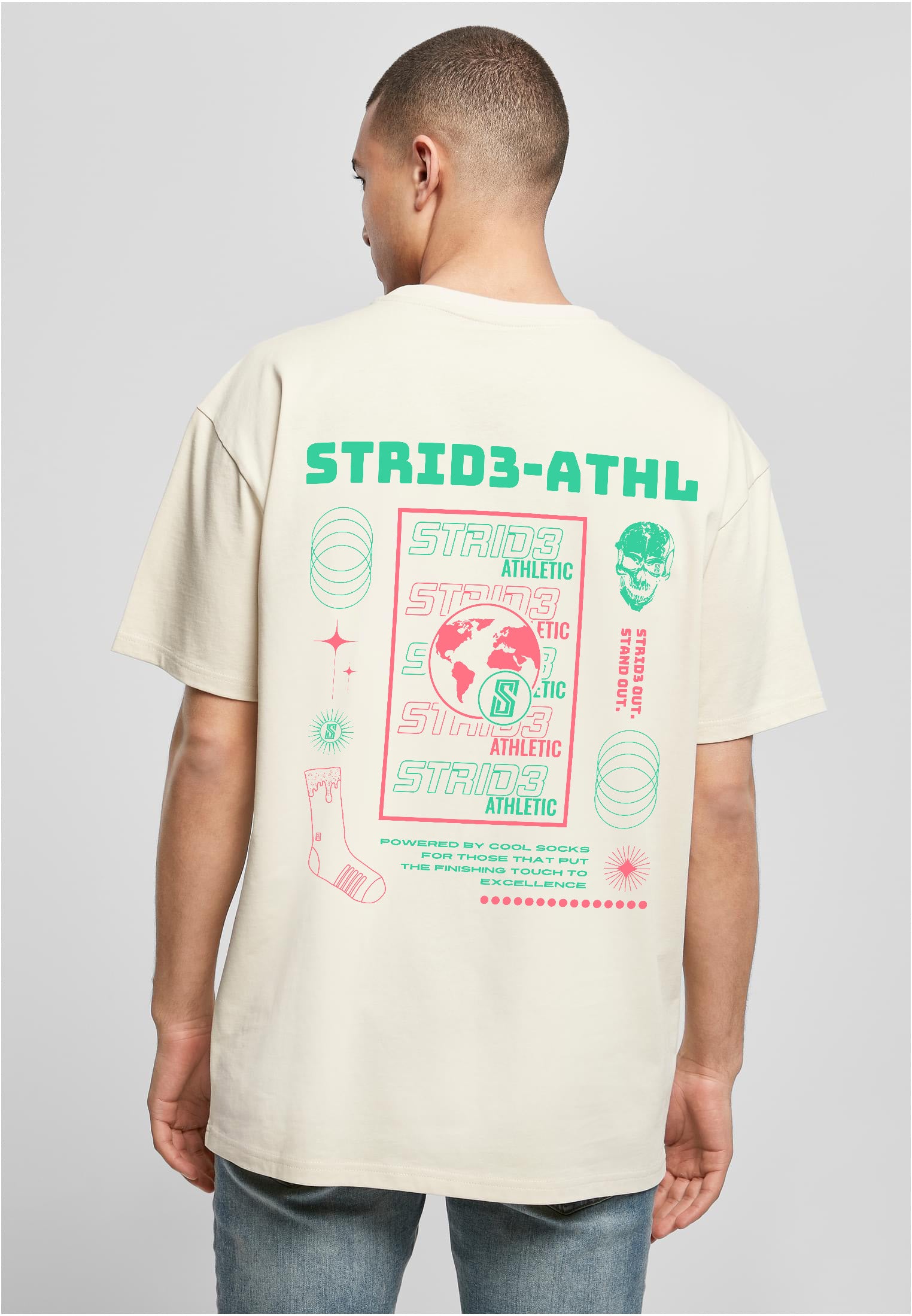 Oversized Torso Tee Sock
