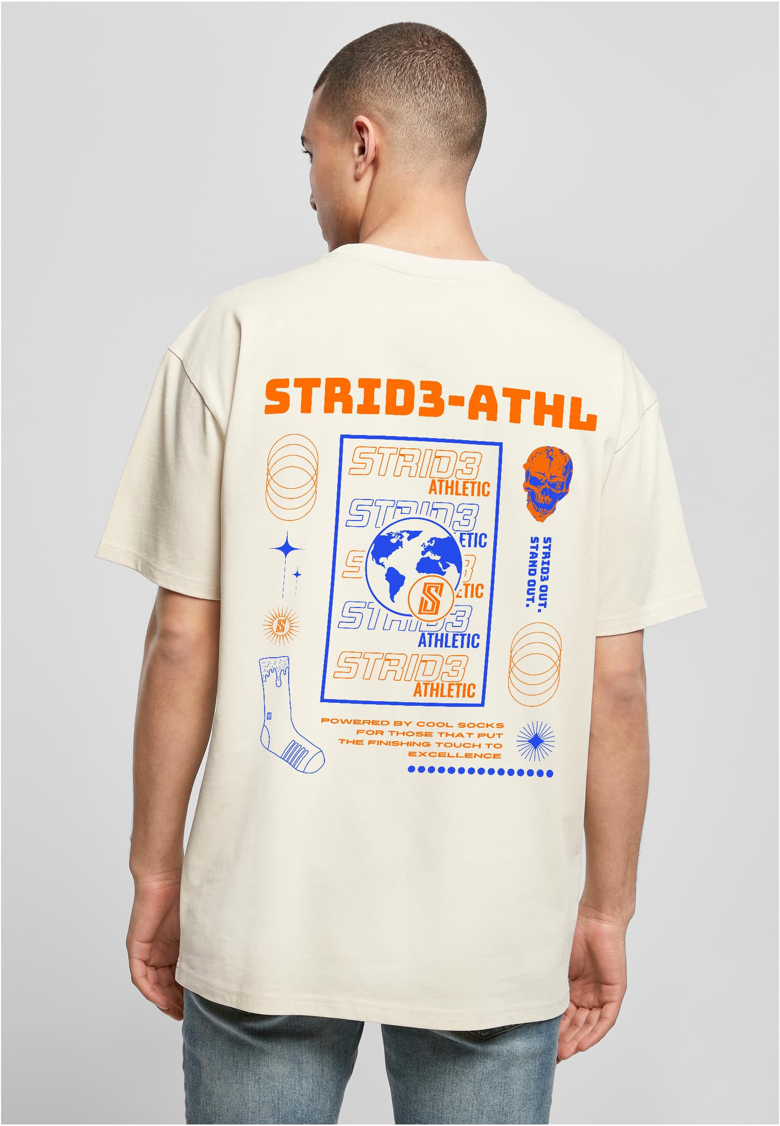 Oversized Torso Tee Sock