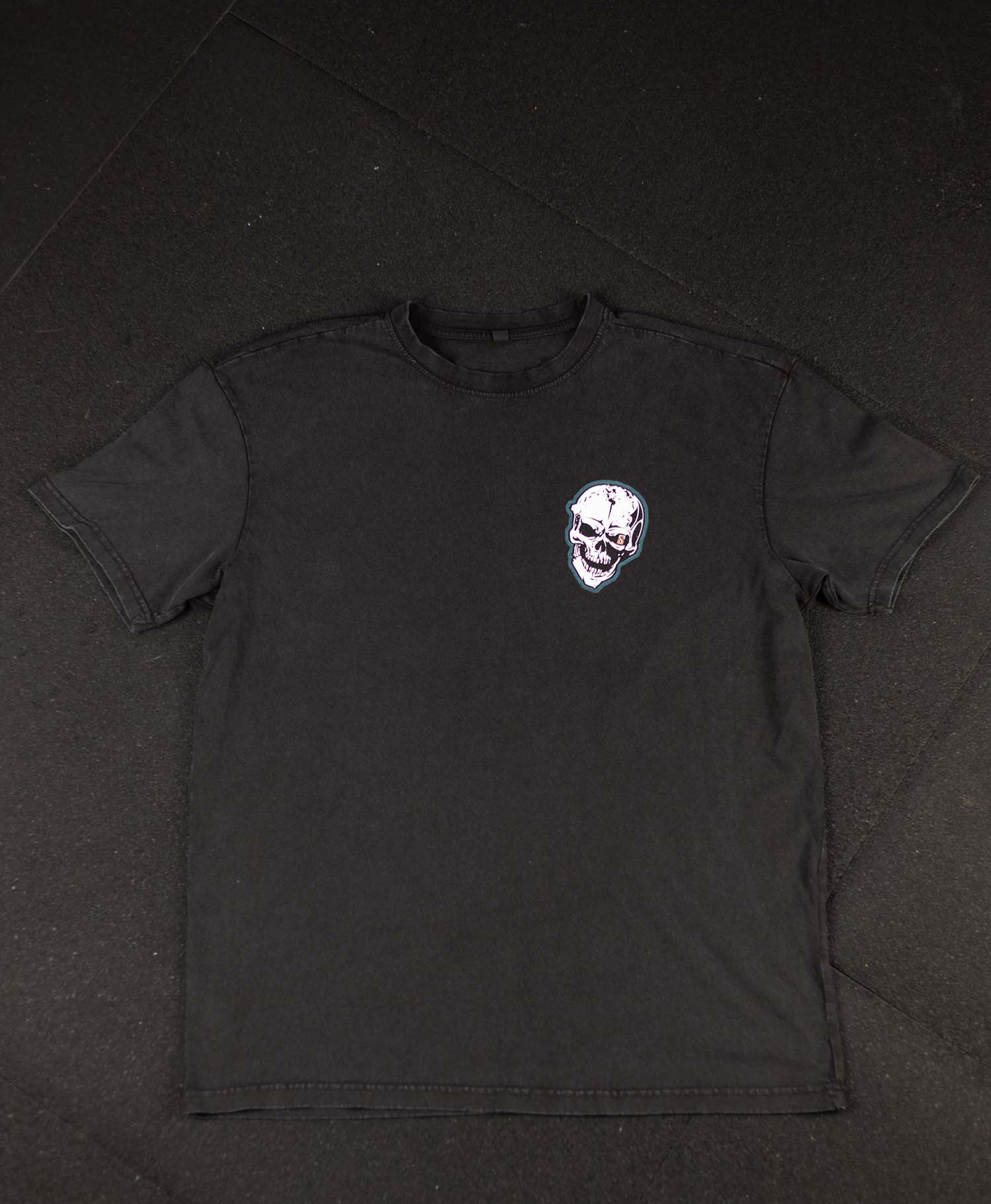 Oversized Skull Tee Torso Sock