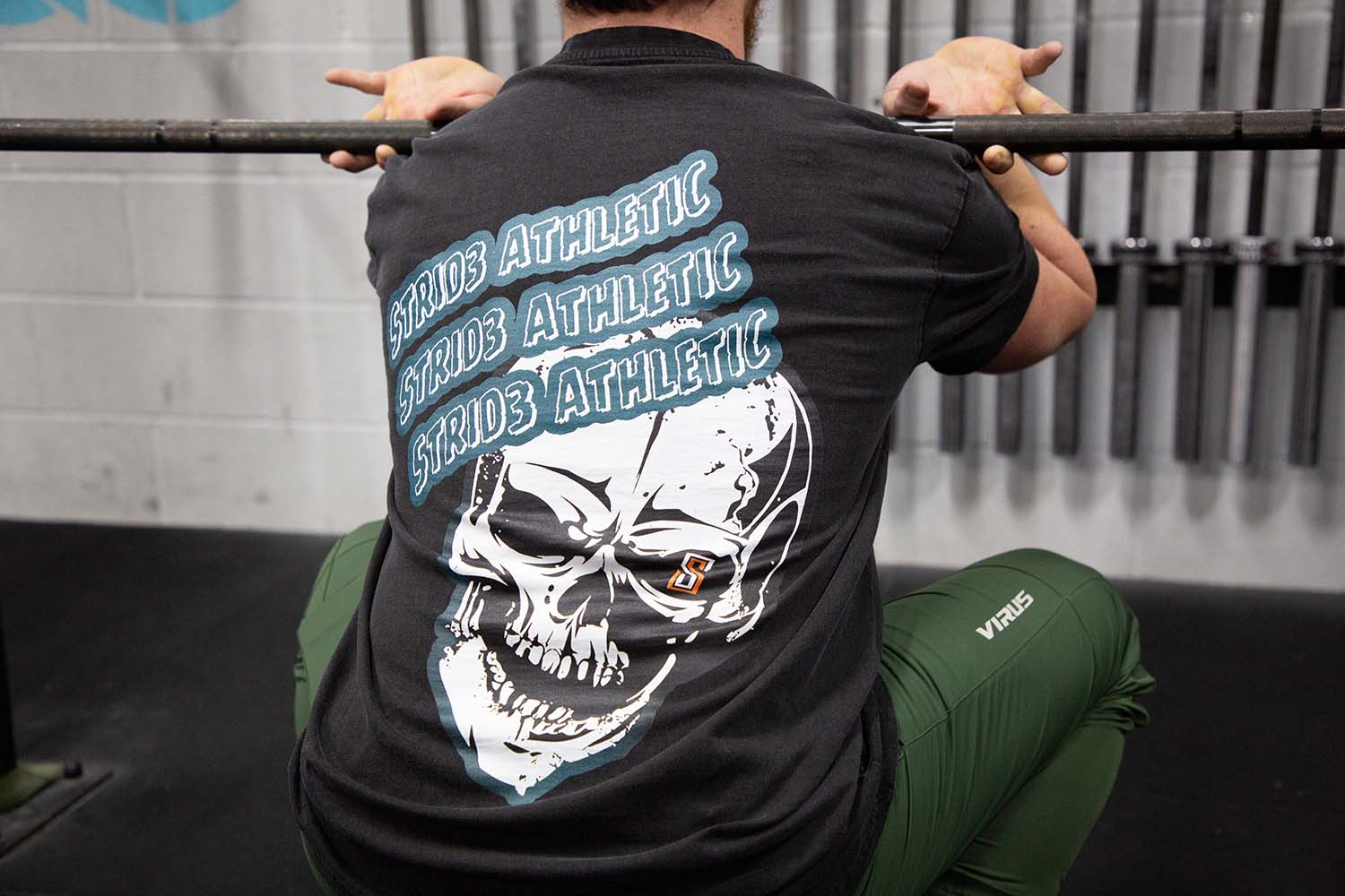 Oversized Skull Tee Torso Sock