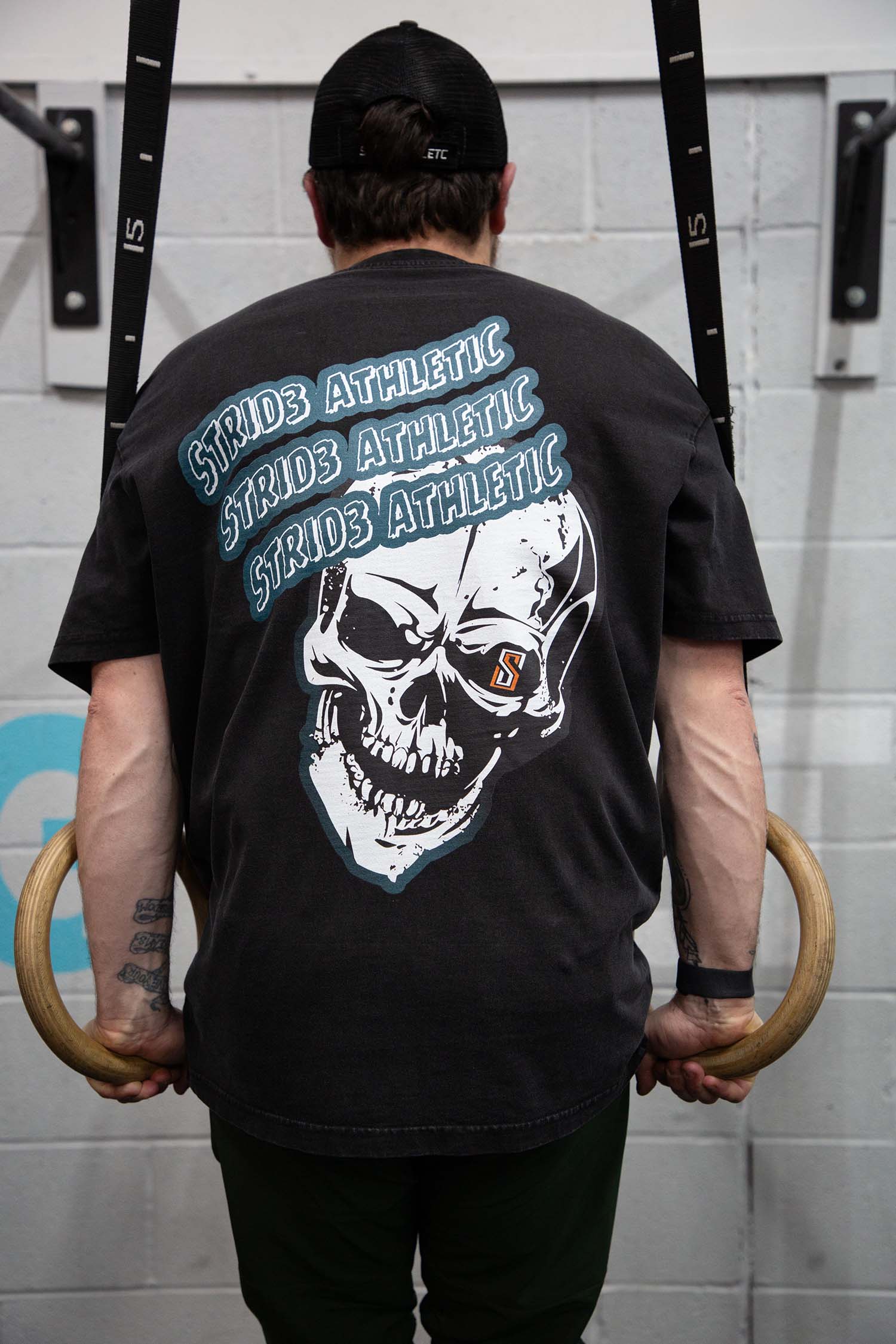 Oversized Skull Tee Torso Sock