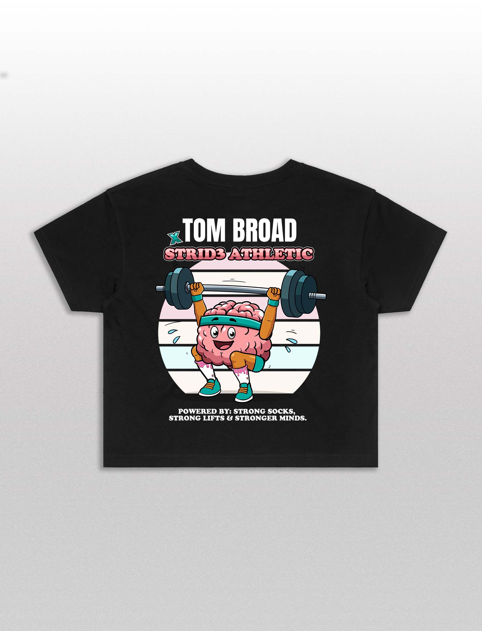 Tom Broad X Strid3 Athletic Cropped Tee