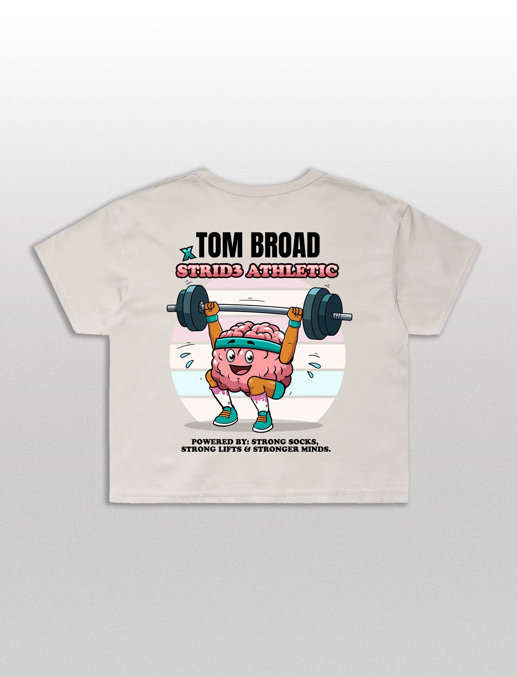 Tom Broad X Strid3 Athletic Cropped Tee