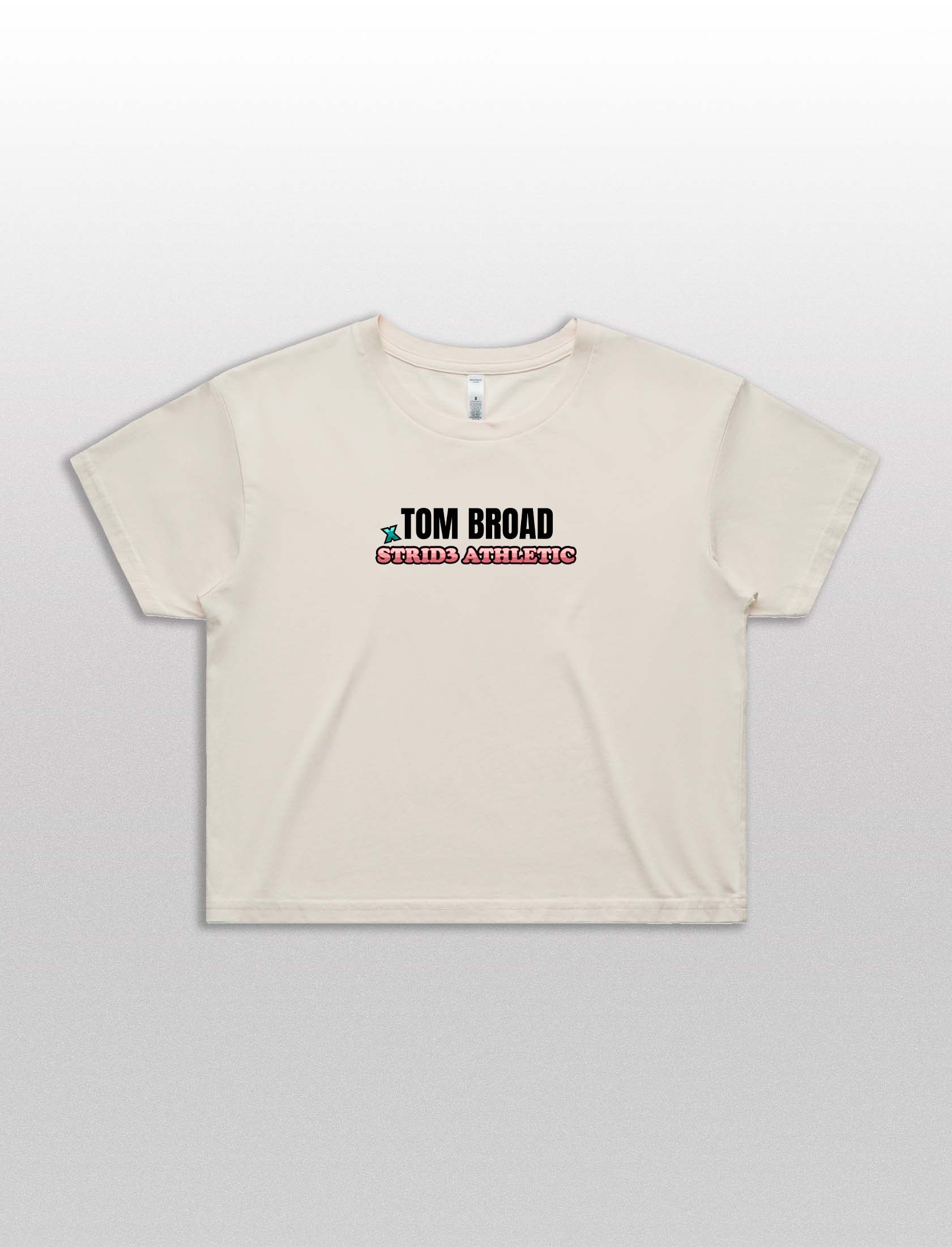 Tom Broad X Strid3 Athletic Cropped Tee