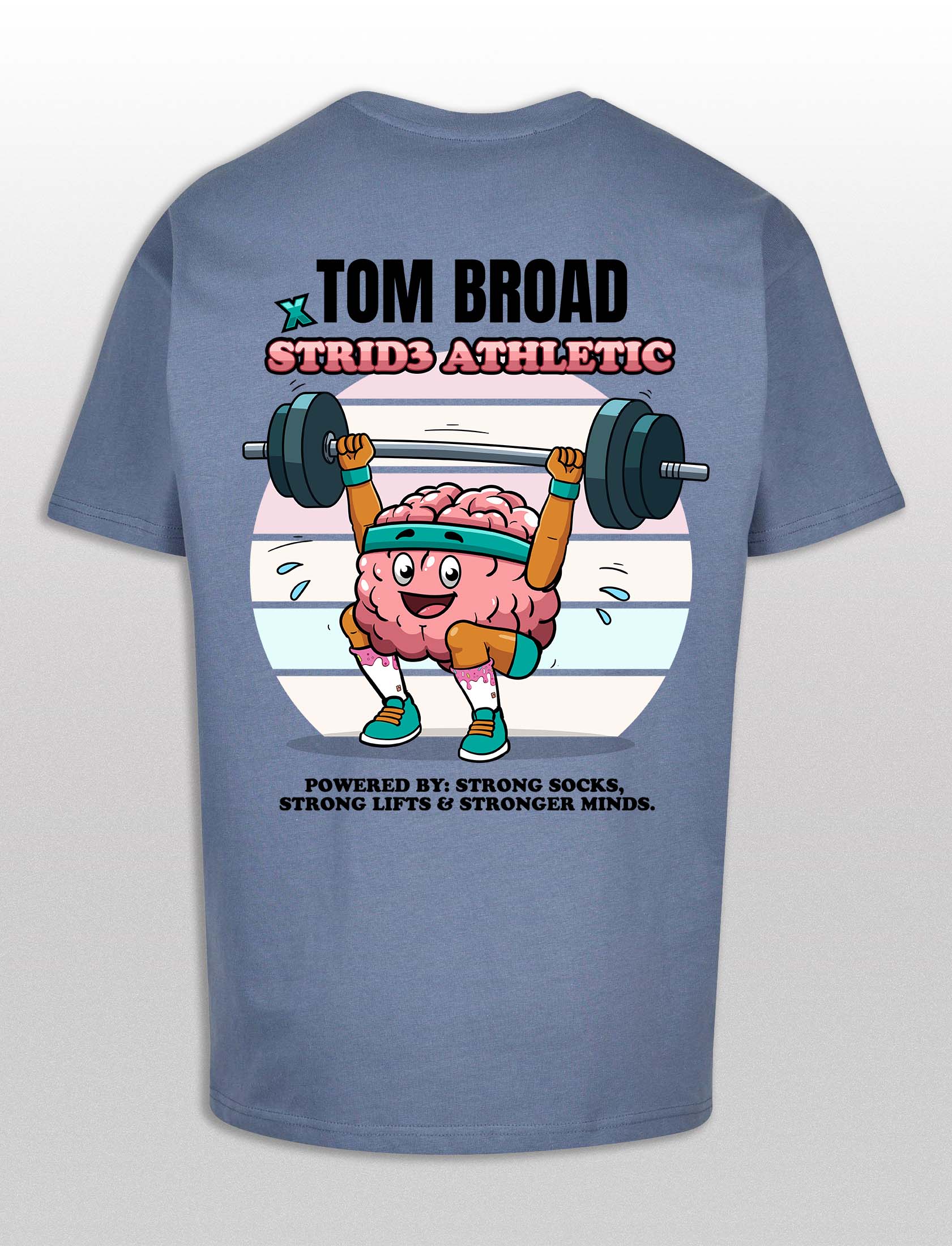 Tom Broad X Strid3 Athletic O/S Tee