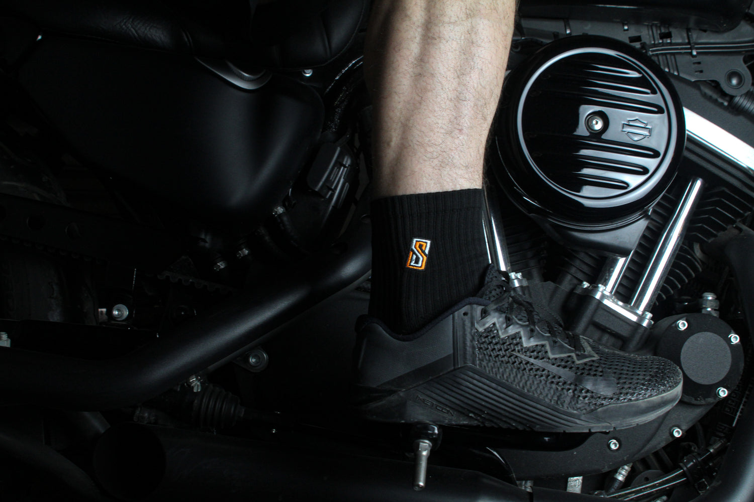 Embroidered - Mid Crew