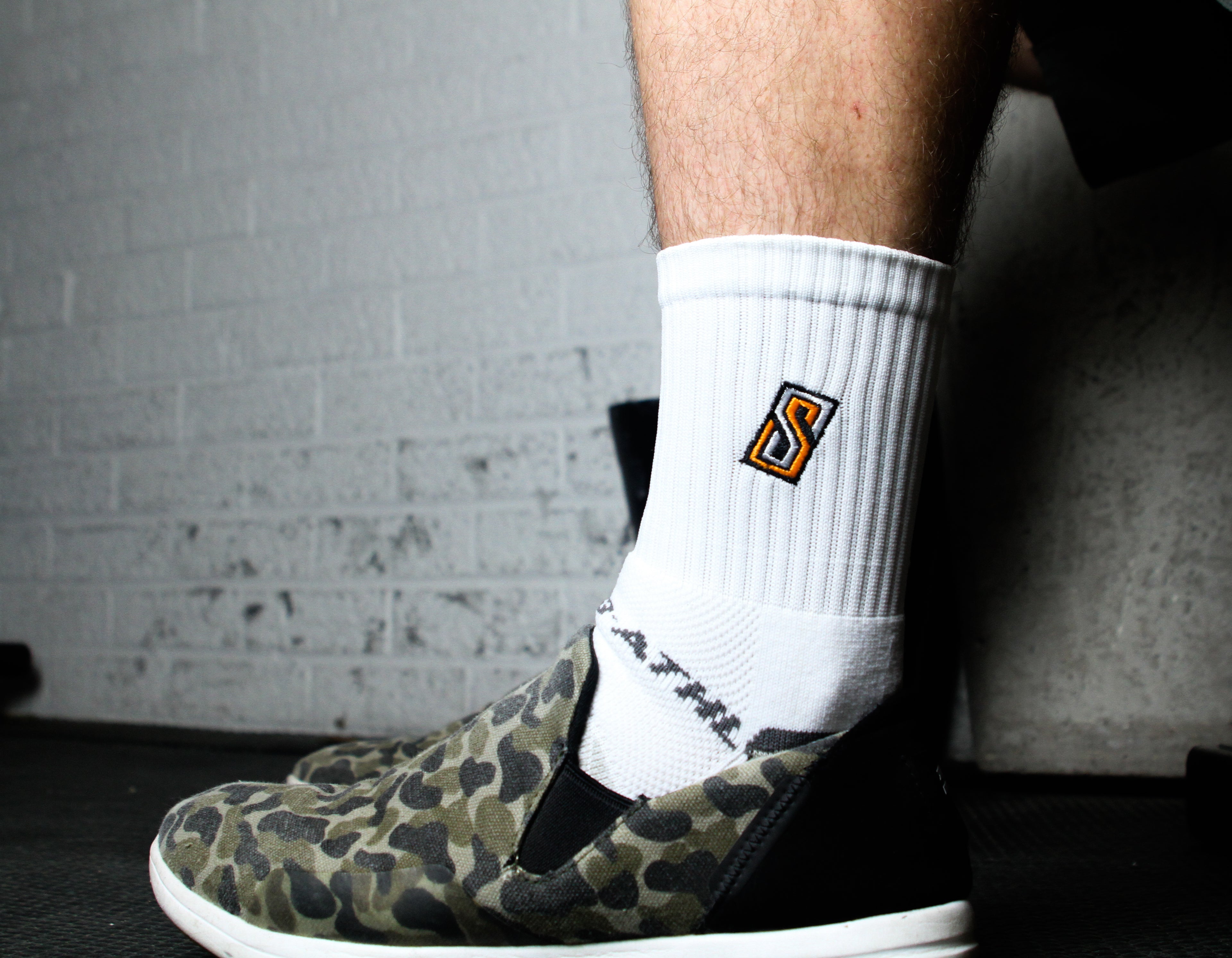 Embroidered - Mid Crew