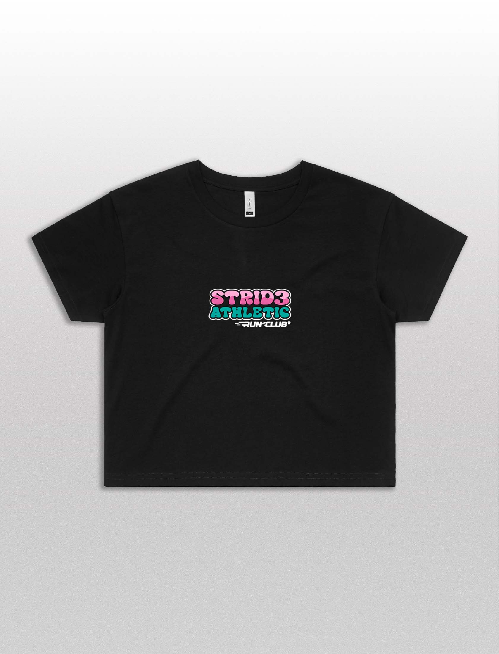 School Run Club Cropped Tee