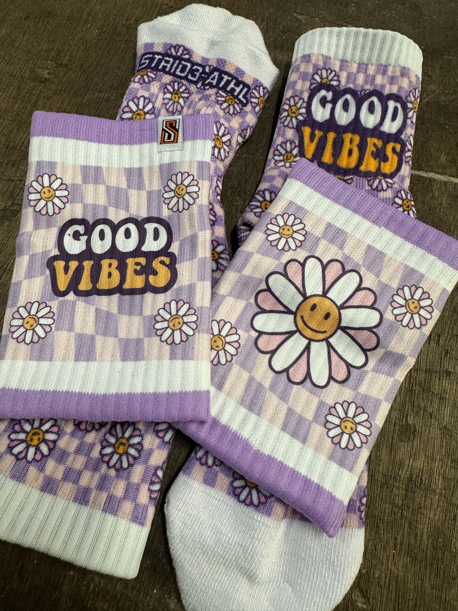 Good Vibes Wrist Socks